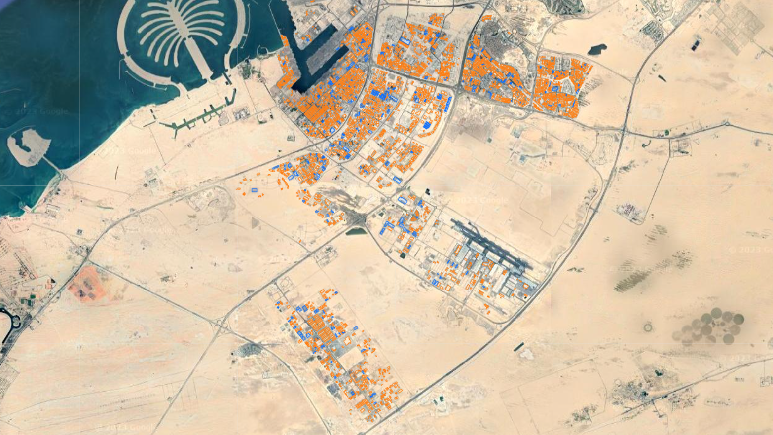 Geospatial Data Analysis of Solar Rooftops in Dubai